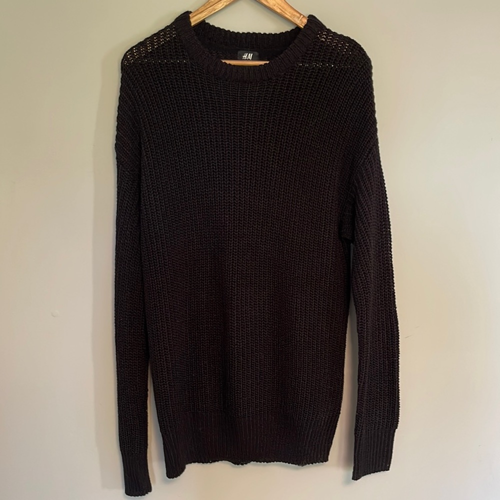 Black Knit H&M Sweater
